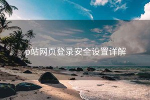 p站网页登录安全设置详解