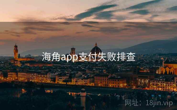 海角app支付失败排查 海角app支付失败排查